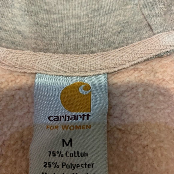 Carhartt Women's Relaxed Fit Mid Weight Full Zip Long Sleeve Hoodie Size M - Picture 5 of 11